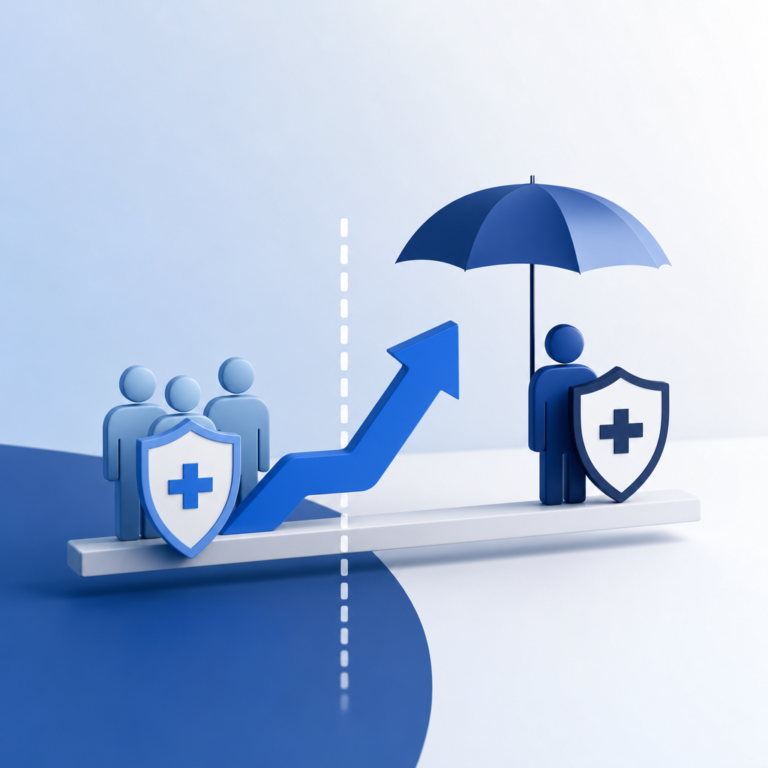 Illustration zum Beitrag: Beitragsbemessungsgrenze und Krankenversicherung: Was Änderungen für GKV und PKV bedeuten